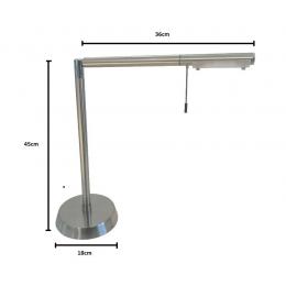 Lámpara de acero para mesa 3W G9 - Imagen 2