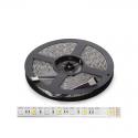 Tira LED 300 LEDs 60W SMD5050 24VDC IP65 RGB+Blanco Cálido x 5M - Imagen 4