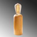 Lámpara Mesa "Kavuk - NT - 131" Madera 1xE27 Sin Bombilla [OPV-521SHN2220] - Imagen 4
