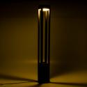 Lámpara Pie LED Exterior IP54 120x900mm 10W Gris Aluminio + PC [SL19-C002B_G-WW] - Imagen 3