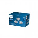 Pack 3 Downlight LED Philips "Taragon" Circular 4,5W 380Lm Niquelado 2700K [PH-929002374722]