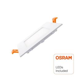 Placa Slim LED Cuadrada 8W - OSRAM CHIP DURIS E 2835