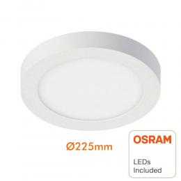 Plafón LED circular superficie 20W - OSRAM CHIP DURIS E 2835 - Imagen 2