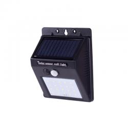 Aplique de Pared Solar IP65 20xLED SMD Sensor Luz + Movimiento