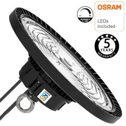 Campana Industrial LED UFO 150W OSRAM Chip - Dimable 1-10V- 150lm/w IP65