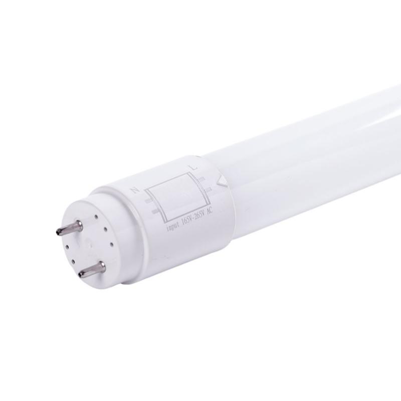 Tubo LED T8 Vidrio 60Cm Conexión 2 Extremos 9W 130Lm/W 30.000H - Imagen 1