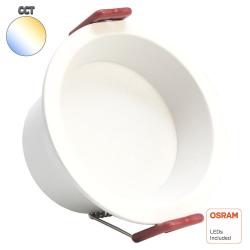 Downlight LED 18W Circular - OSRAM CHIP DURIS E 2835 - CCT - UGR17 - Imagen 1