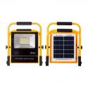 Proyector LED Solar 30W 6500K Panel: 6V/9W Batería: 3,2V/8000MaH Control Remoto [HO-SOLARFL-30W-05] - Imagen 1