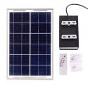 Aplique LED Solar-Control Remoto- Dimable- Panel: 6V 15W Batería: 3,2V 2000MaH [HO-APL-SOL-06-WW]