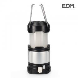 Farol de Camping Recargable con Bateria O Pilas 4 Posiciones de Luz [E3-36026]