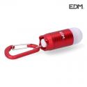 Linterna Llavero con Mosqueton 1 LED. 3Xlr44 (Pilas Incluidas) Colores Surtidos. [E3-36125]