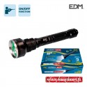 Linterna Tubular 3 Leds T6 30W 2400Lm 1 Funcion. Especial Caza. Alcance 1000M. [E3-36152]