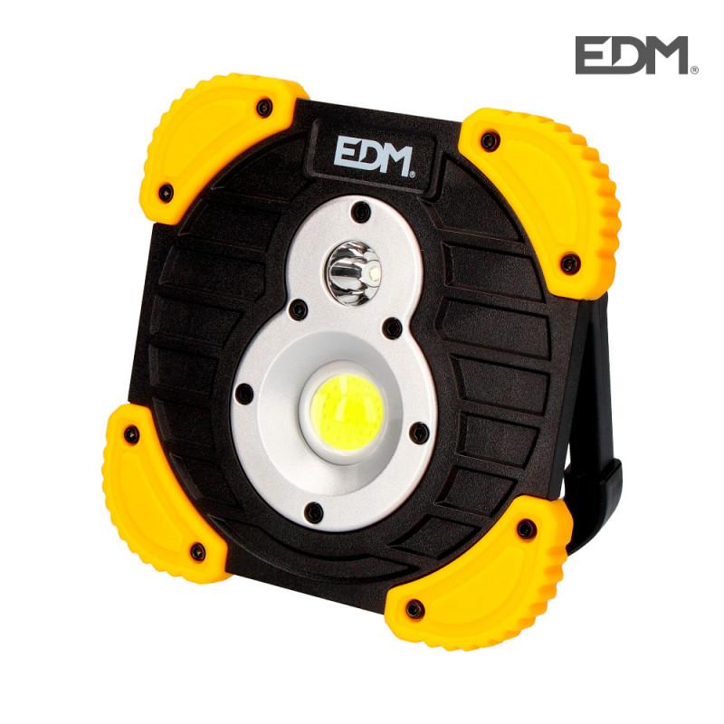 Linterna Foco Recargable 2 Leds Xl 5+10W 750/250Lm [E3-36377]