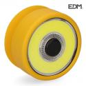 Linterna LED COB 2W con Iman y Ventosa. 3XAAa (Pilas Incluidas) [E3-36395]