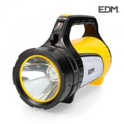 Linterna Multifuncion Largo Alcance. Portatil Luz Principal 10W + Lateral 3W y Power Bank 350Lm [E3-36441]