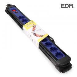 Base Multiple 10 Tomas con Protector+Interruptor 3 Mts. [E3-41821]