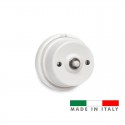Mecanismo Pulsador Timbre Porcelana Serie Vintage 10A 250V [E3-43753]