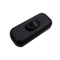 Interruptor de Paso 2A/250V Negro [E3-45026]
