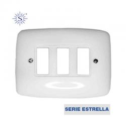 Placa 3 Elementos Pequeña Serie Estrella Solera [E3-65515]