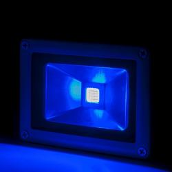 Foco Proyector LED 10W 850Lm IP65 Brico Azul 30.000H [BQFS11510B]