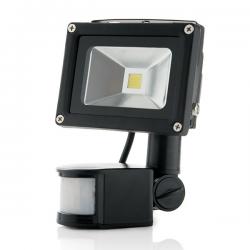 Foco Proyector LED IP65 Detector Movimiento 10W 850Lm 30.000H