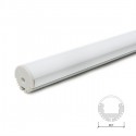 Perfíl Aluminio para Tira LED Suspendible - Difusor Opal 2M