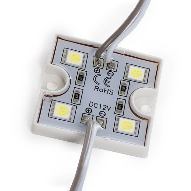 Módulo 4 LEDs SMD5050 1,44W - Imagen 1