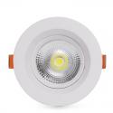 Foco Downlight Circular LED Anti-Deslumbrante COB 7W 700Lm 30.000H - Imagen 2