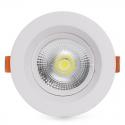 Foco Downlight Circular LED Anti-Deslumbrante COB 9W 900Lm 30.000H - Imagen 2