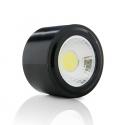 Foco Downlight LED de Superficie COB Circular Negro Ø68Mm 5W 450Lm 30.000H - Imagen 4