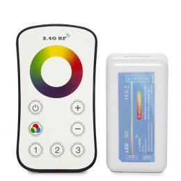 Controlador 3 Zonas 2,4G Tira RGB Mando a Distancia 12-24VDC ► 144/288W - Imagen 5