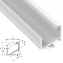 Perfíl Aluminio Tipo H 2,02M - Imagen 2