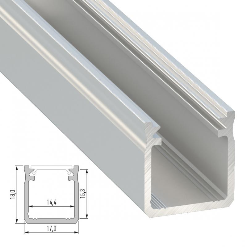 Perfíl Aluminio Tipo Y 2,02M - Imagen 1