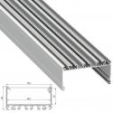 Perfil Aluminio Tipo LARGO 2,02M - Imagen 2