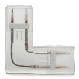 Conector L Tira LED 220VAC SMD5050. - Imagen 2