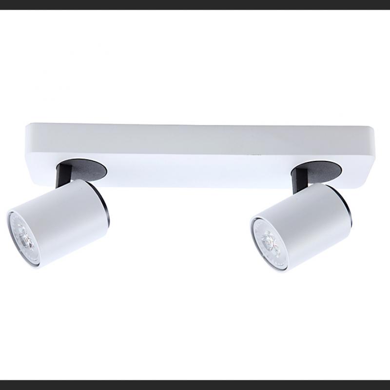 [SCH-372284] Lámpara de Techo Turn 2xGU10 Con Bombilla Blanco Cálido - Imagen 1