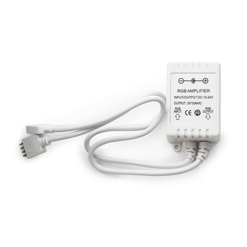 Amplificador Señal Tira LED RGB 12-24VDC ► 108/216W - Imagen 1
