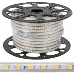 Tira de 60 LEDs/M 500W 42.000Lm SMD5050 220VAC IP65 x50M 30.000H [GR220/60/50M]