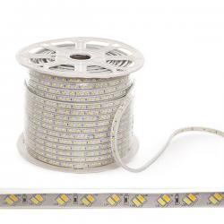 Tira LED 230VAC SMD5630 120LEDs 30W/M Cálido/Frío IP65 (Por Metros) - Imagen 1