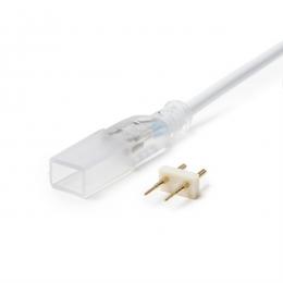 Cable Conector 2 Tiras LEDs 220VAC SMD5050 - Imagen 2