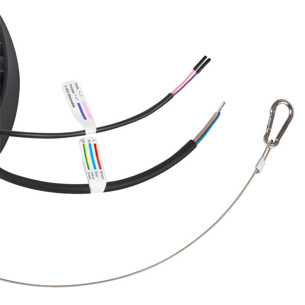 Campana LED 200W ( 120W-160W-200W ) 36000Lm Driver Lifud Regulable 1-10V Chip Philips CW 6000ºK 90º - Imagen 6