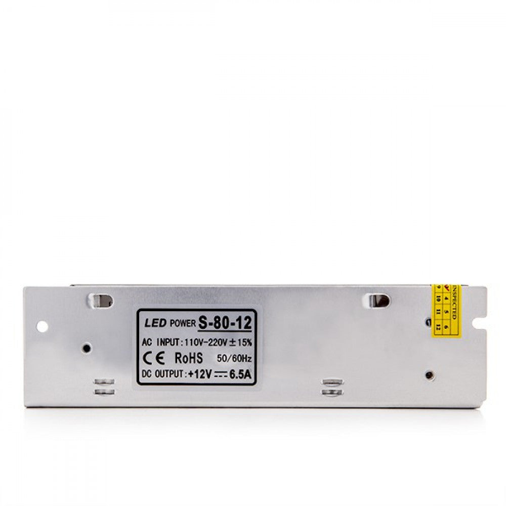 Transformador LED 230VAC/12VDC 80W 6,5A IP20 - Imagen 3