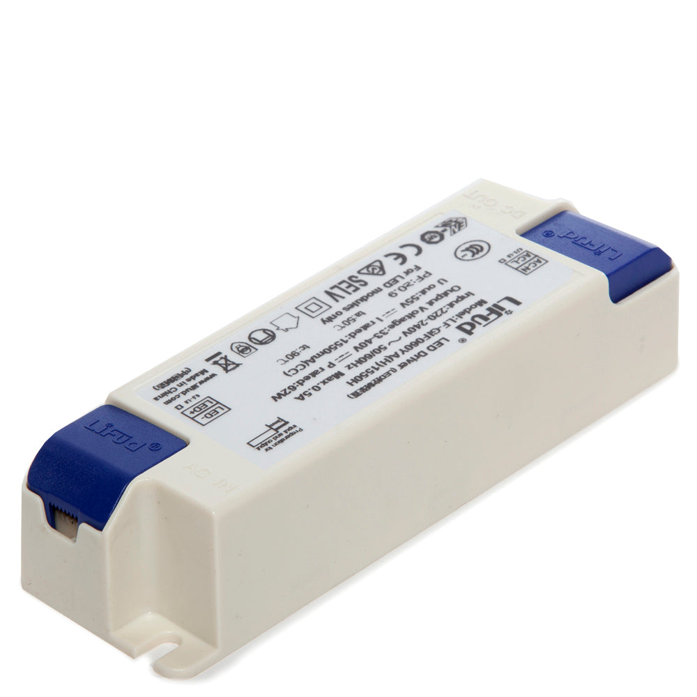 Driver LIFUD 62W Entrada:220-240VAC Salida:33-40VDC Flicker Free
