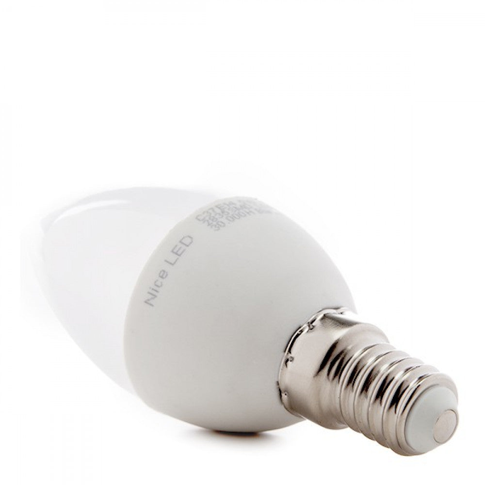 Pack 10 Lámparas LEDs Vela 2835SMD E14 5W 410Lm 40.000H - Imagen 5