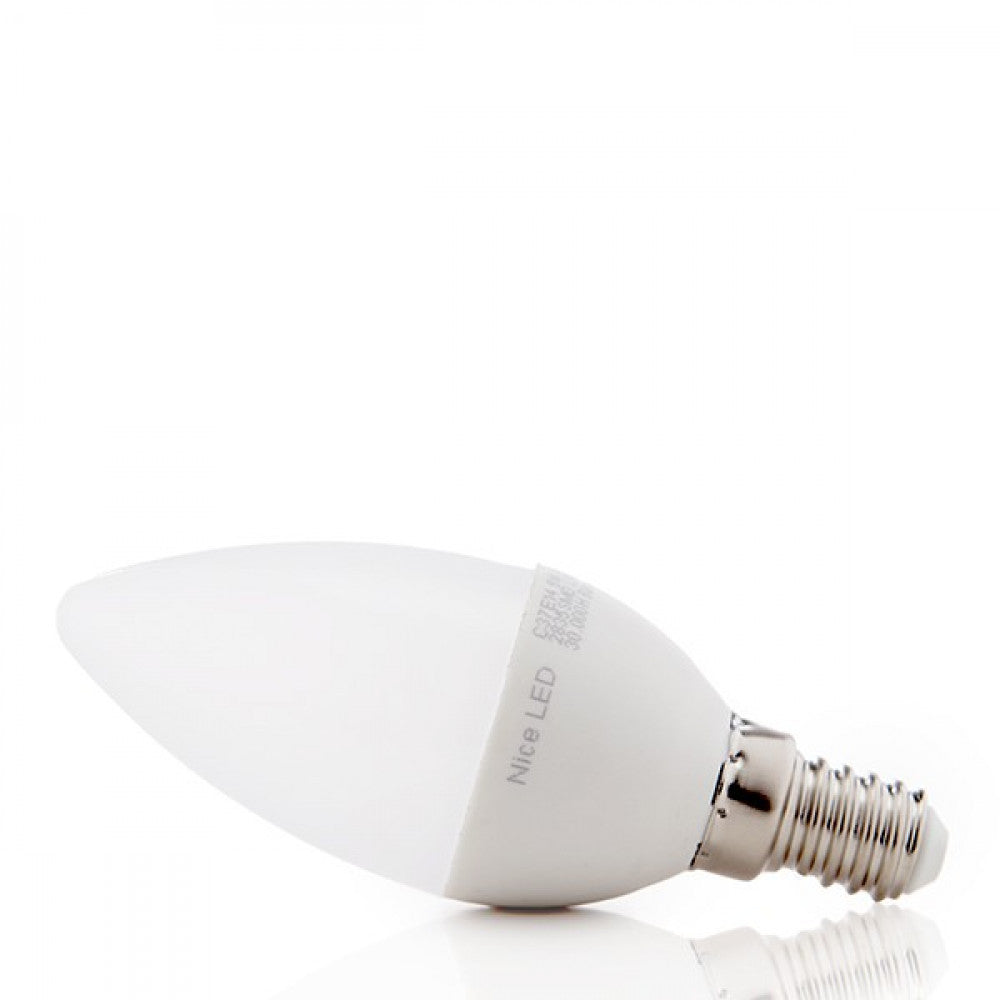 Pack 10 Lámparas LEDs Vela 2835SMD E14 5W 410Lm 40.000H - Imagen 6
