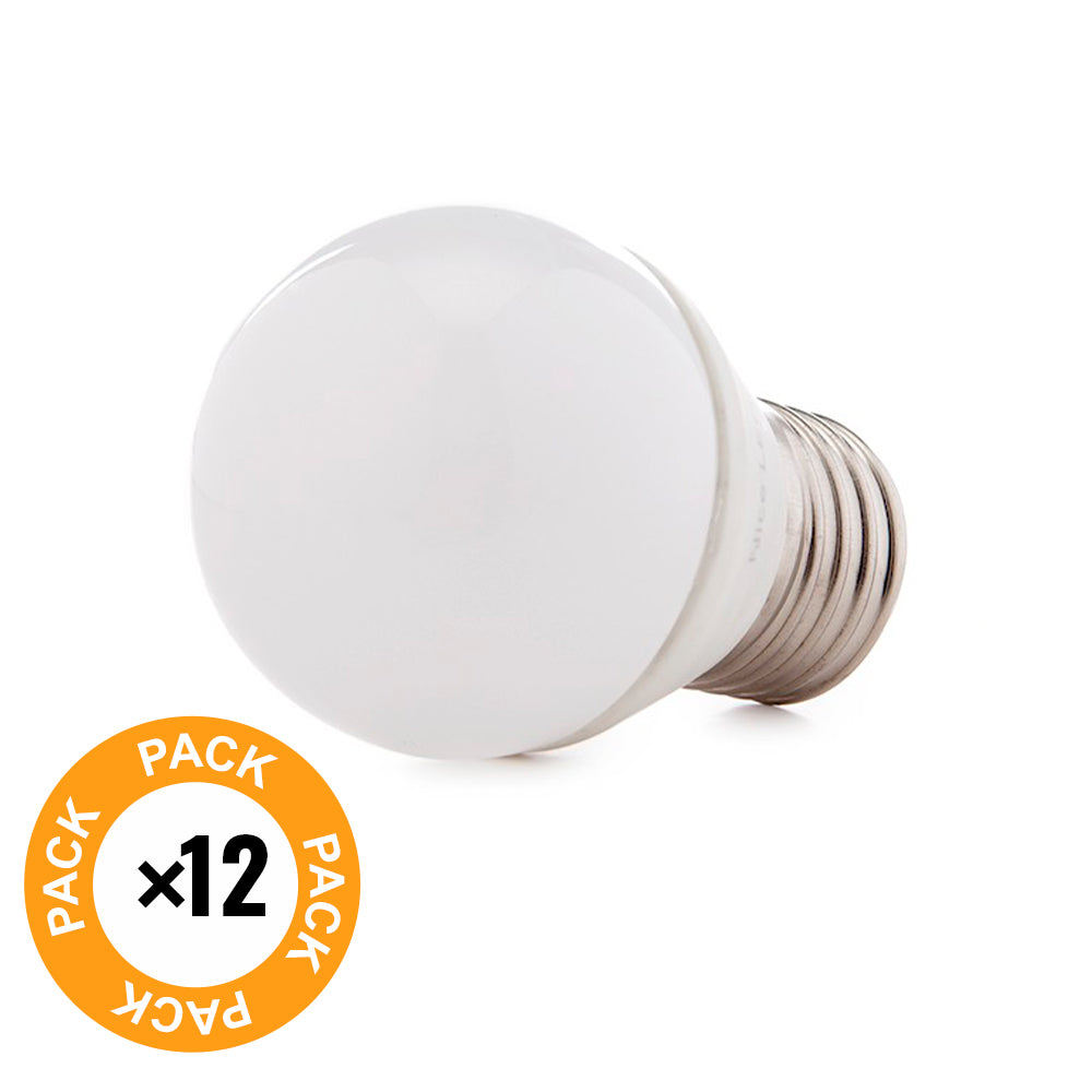 Pack 12 Lámparas LEDs 2835SMD E27 5W 410Lm 40.000H - Imagen 2
