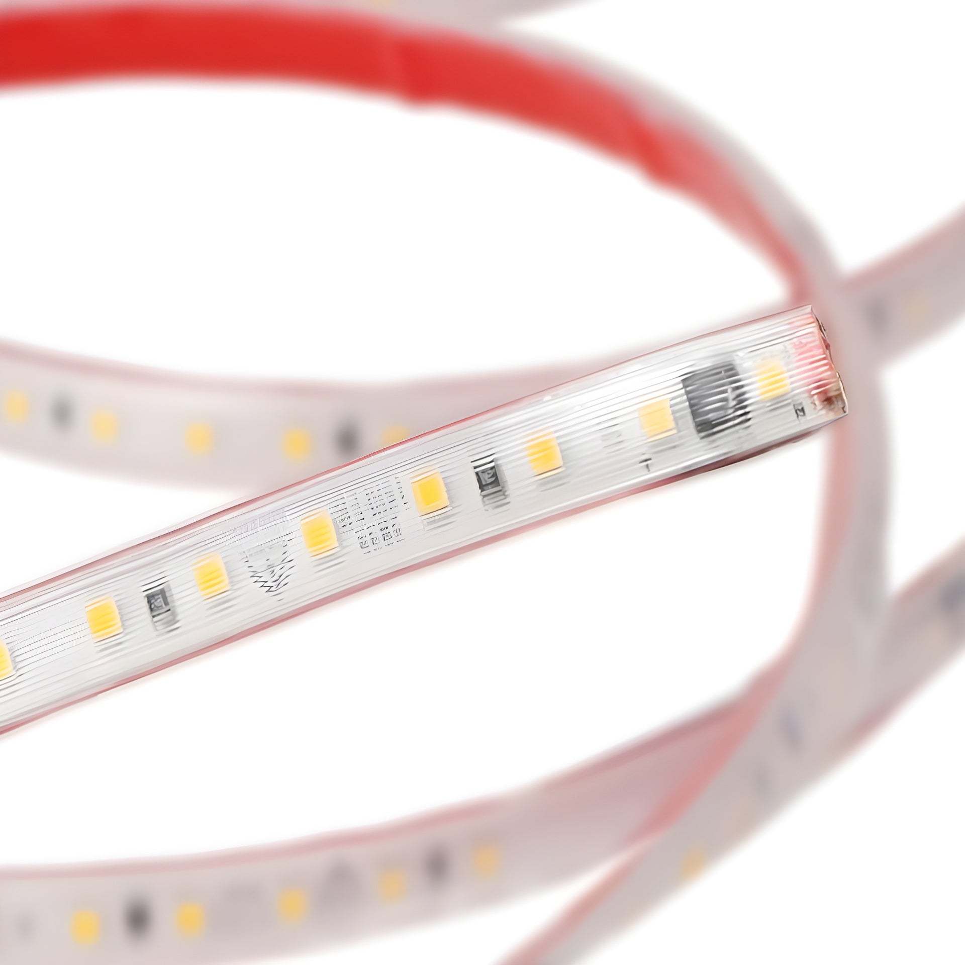Tira de 60 LEDs/M 1500Lm/M 6000ºK SMD2835 Autorectificada Difusor Microprismático 220VAC IP65 x50M 40.000H - Imagen 2