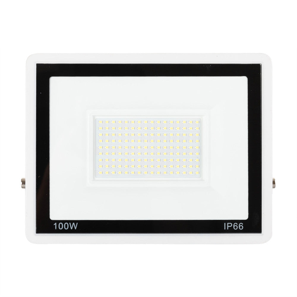 Proyector LED 100W 8.000Lm 6000ºK IP66 Regulable 60,000H Acabado Blanco - Imagen 4
