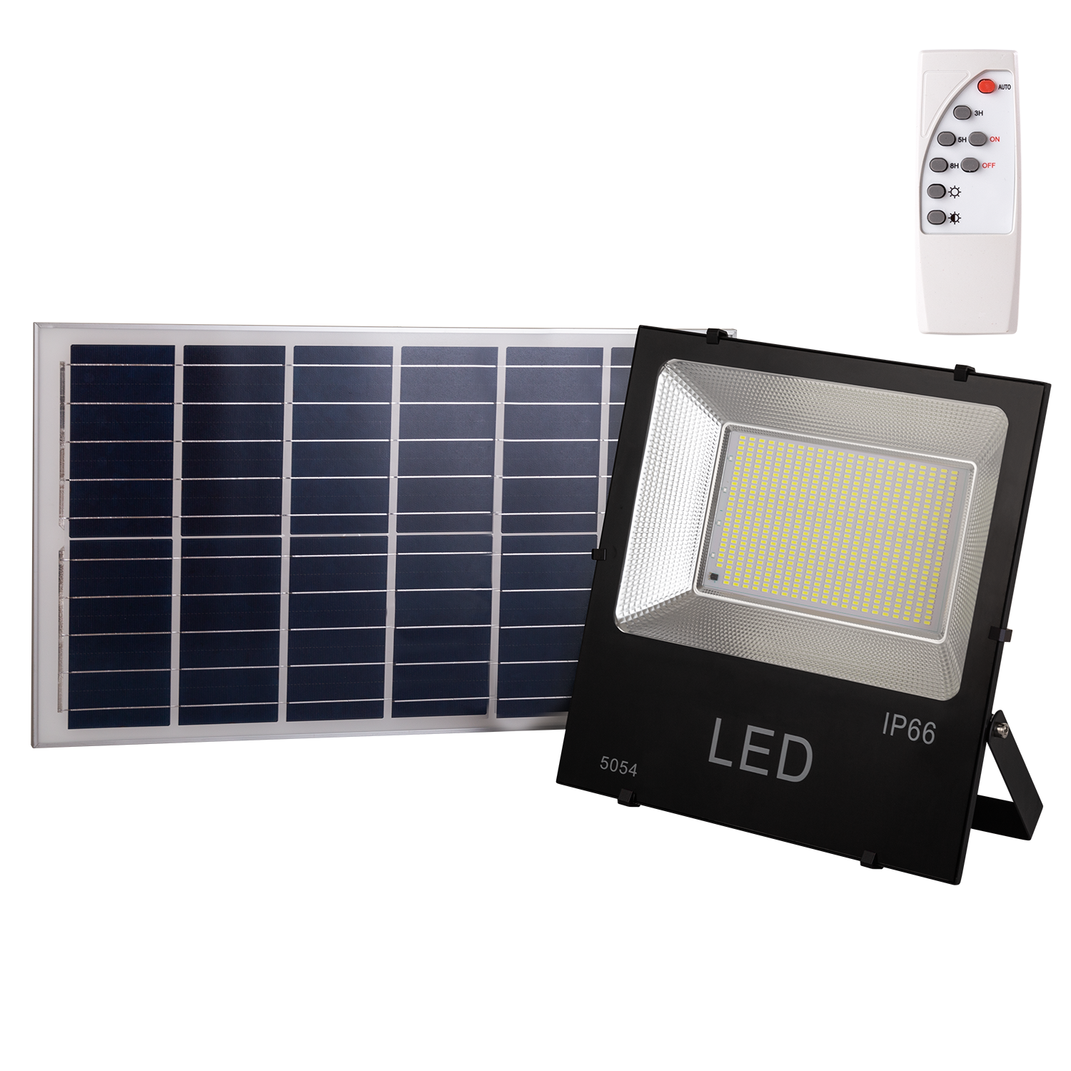 Proyector LED 200W 20.000Lm 6000ºK Solar Sensor 200W + Control Remoto Panel 6V/30W 40.000H
