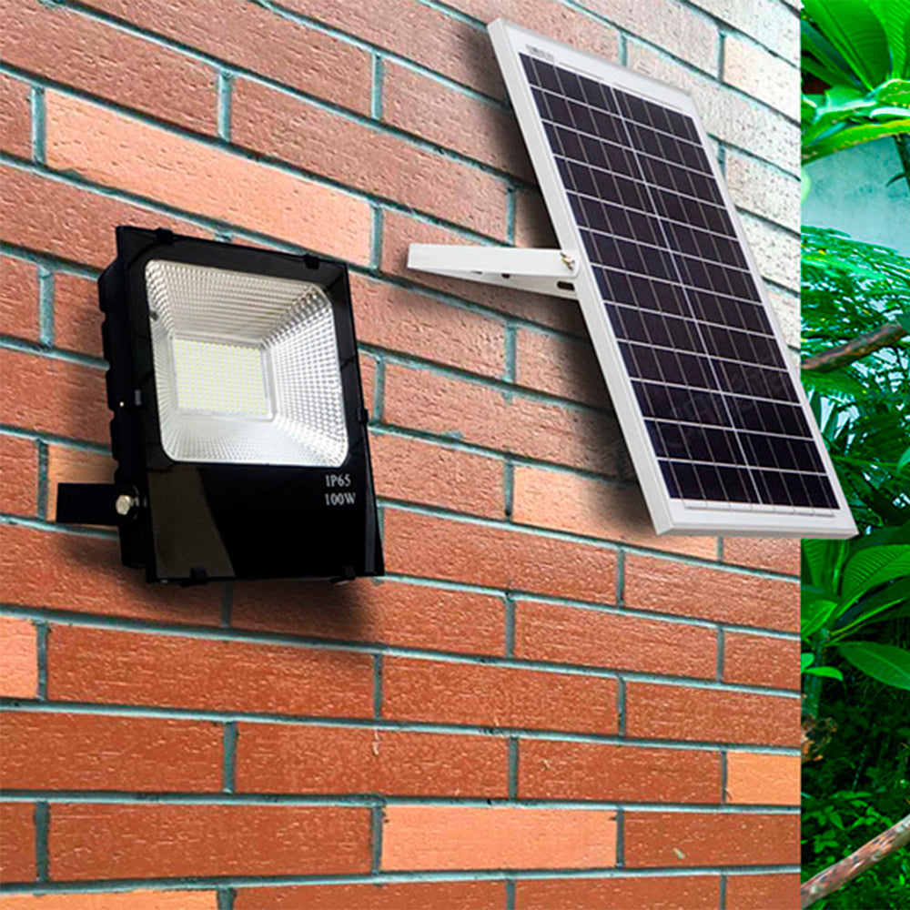 Proyector LED 200W 20.000Lm 6000ºK Solar Sensor 200W + Control Remoto Panel 6V/30W 40.000H - Imagen 5